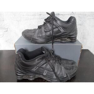 Nike Shox Mens Size 10 SL Turbo Black Running Shoes 311821-061 Rare 2005